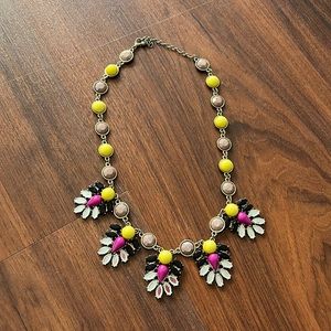 Multi Color Costume Necklace